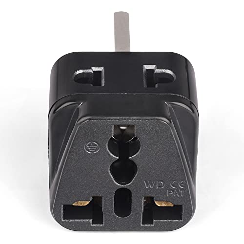 UK, Hong Kong Travel Adapter Plug, OREI Adaptor 2 in 1, For Botswana