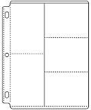 AMC Plastics PPP0510 3.5” x 5.25” – Holds up to 10 3.5” x 5.25” photos, Acid-Free Photo Pages, 10 Pack