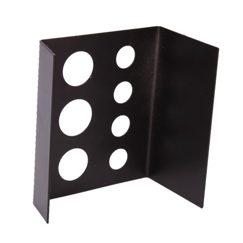 2 Pcs Iron 7 Holes Large Small Tattoo Pigment Ink Cup Cap Stand Holder Tattooing Supplies