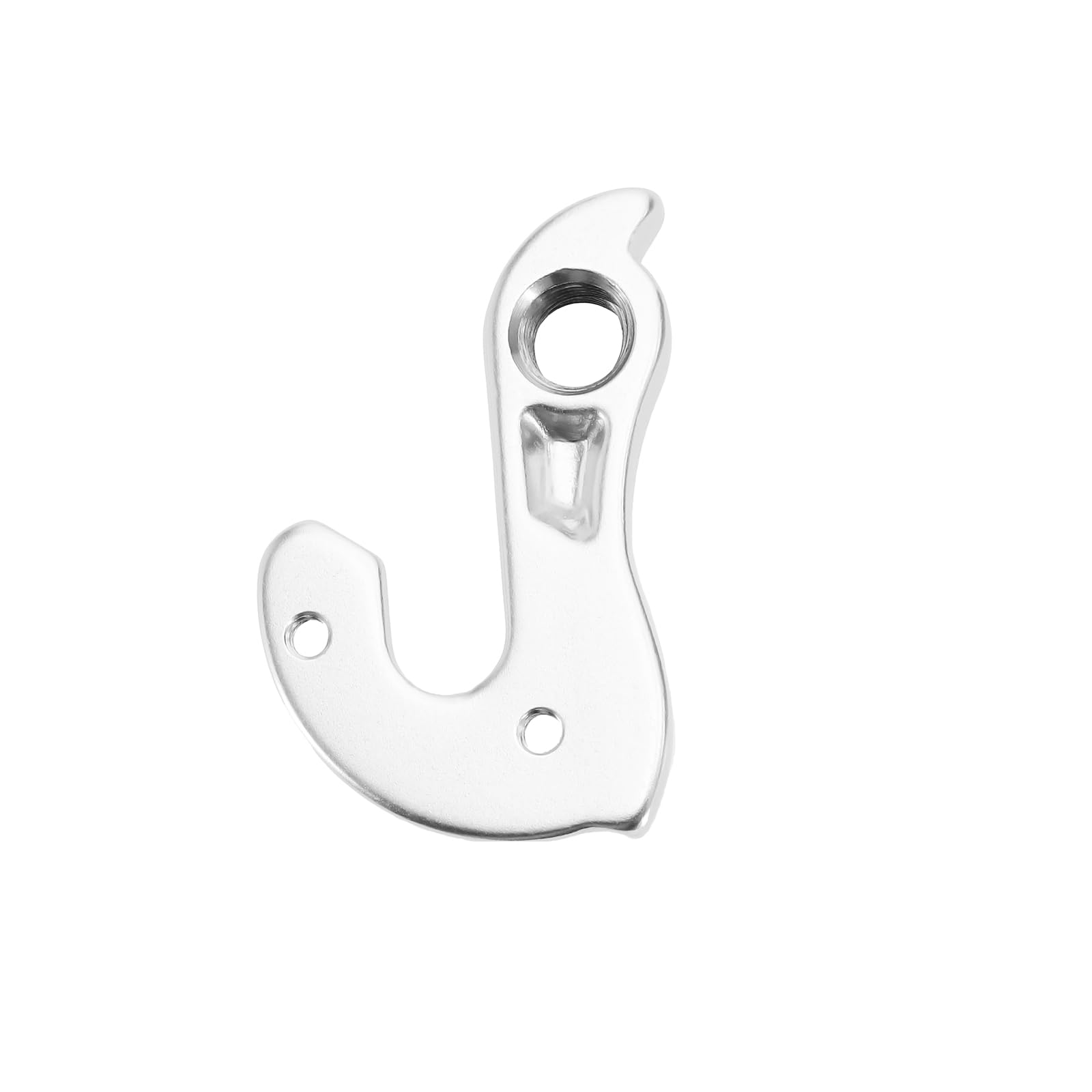 Be In Your Mind Bike Rear Derailleur Hanger Compatible with Bulls, Corratec, Fuji, Haibike, Kona - Aluminum Alloy - Silver