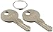 Justrite 25999 2 Piece Safety Cabinet Replacement L Handle Key Set