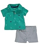 Carter's 2 Pc Playwear Sets, Print, 3 Months