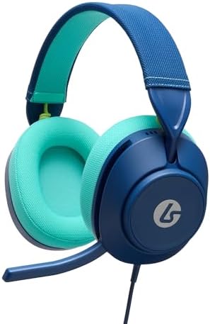 Kabelgebundenes Gaming-Headset LucidSound LS10X Gen 2 für Xbox Series X|S, Mariner Blau, offiziell lizenziert, komfortables Design, Audio-Bedienelemente, klarer Klang, stummschaltbares Boom-Mikrofon