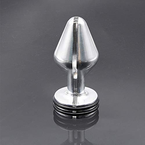 Space aluminum Blockage Toys Electro Blockage Toys Funny Toys Product men and women backyard shock Privacy suppository,Transparent,S