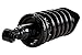 Prime Choice Auto Parts CST100161 Rear Passengers Side Complete Strut Assembly