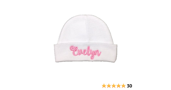 amazon personalised baby hats