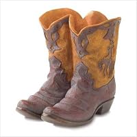 Malibu Creations 38447 Cowboy Boot Planter