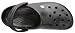 crocs Unisex Crocband II.5 Clog ,Black/Charcoal,8 US Women / 6 US Men