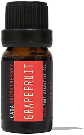 Casa Aromatherapy Grapefruit Essential Oil 100% Pure Oil