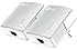 TP-LINK TL-PA4010KIT AV500 500 Mbps Nano Powerline Adapter Starter Kit - White, Pack of 2