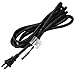 HQRP 16-AWG AC Power Cord Compatible with Porter Cable 637 9375 9629 9746 Tiger Saw, 738 747 9737 9740 Reciprocating Saw Mains Cable Repair, 2-Wire