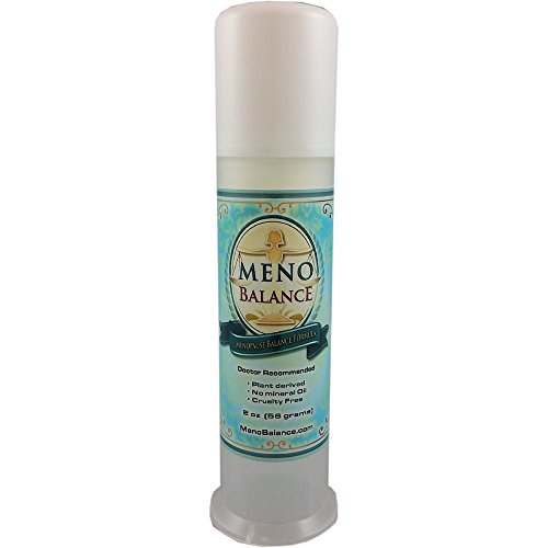 MenoBalance Natural Progesterone Cream 2 oz - For Relief of Hot Flashes and Other Menopausal Symptoms