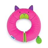 Trunki Kid's Travel Neck Pillow with Magnetic Child's Chin Support - Yondi Small Betsy (Pink)