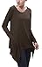 Urban CoCo Women's Plus Size Swing Pocket Tunic Tops Loose Tee Shirts (3XL, Coco)