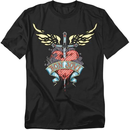 Amazon.com: Bon Jovi Keep The Faith T-Shirt : Clothing, Shoes