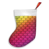 BOAOHG Rainbow(2) Christmas Stocking Socks for Home Decorations Restaurant Hotel and Party Supplies