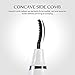 Heated Eyelash Curler with Comb Design Rechargeable, Electric Eyelash Curler (white)