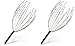 Head Massager Therapy Stainless Wire Hand Held Head Scalp Massager- 2 Pack