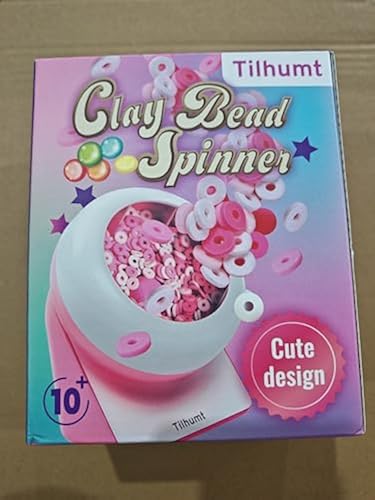 Tilhumt Clay Bead Spinner, Electric Bead Spinner for Jewelry