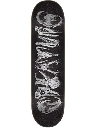 Creature Black-White Team Skulls - 8.5 Inch Skateboard Deck 