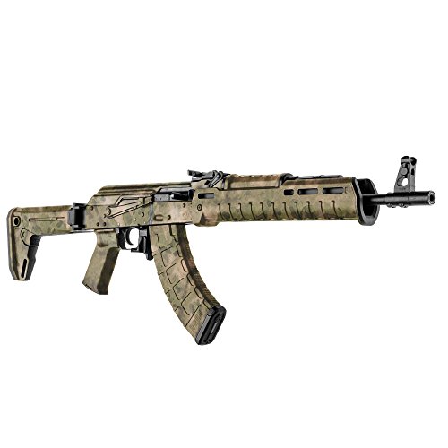 GunSkins AK-47 Rifle Skin Camouflage Kit DIY Vinyl Wrap with precut Pieces (A-TACS FG)
