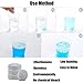 HelloGoo Multi Functional Effervescent Spray Cleaner Set With 1 Spray Bottle (10 Pcs with bottle)