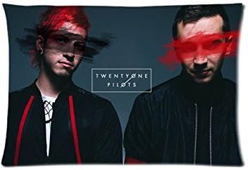 Twenty One Pilots Band Pillow Cases 20x30 (Two sides)
