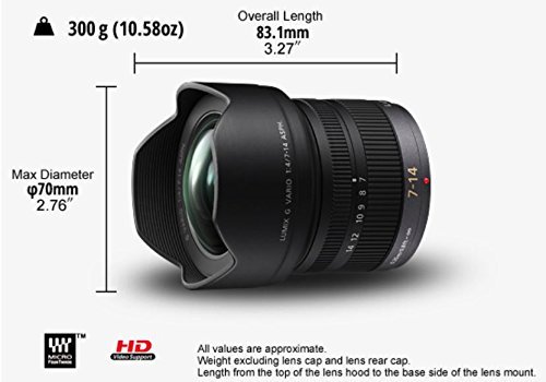 ★極美品LUMIX G VARIO 7-14 4 ASPH. H-F007014 LUMIX G VARIO 7-14mm F4.0 ASPH. | Find a Lens | Micro Four