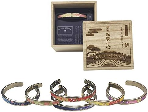 Marukiyo Jirushi Women Wasou Komono Edo Gold Bangle 0.8cm