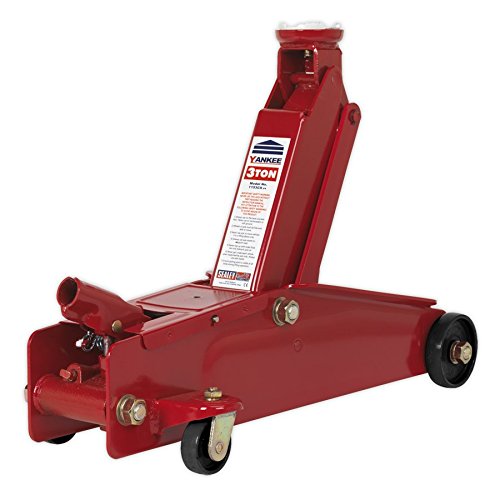 [- Sealey 1153CX Trolley Jack, Red, 3 Tonne  -]