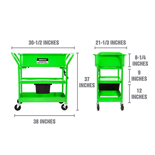 OEMTOOLS 24805 20 Gallon Mobile Parts Washer
