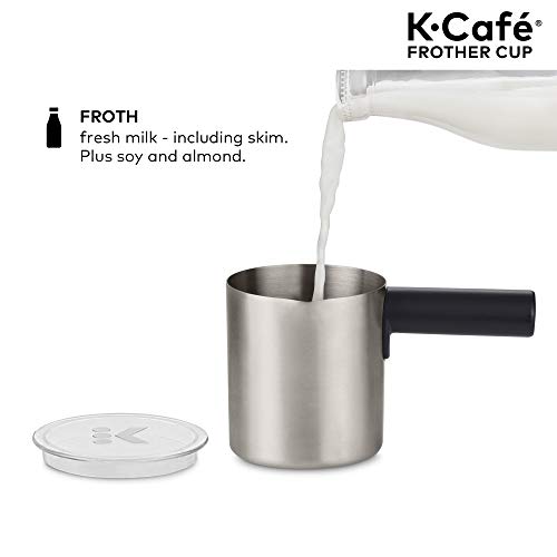 image for Keurig K-Café Milk Frother, Works with all Dairy and Non-Dairy Milk, 