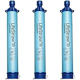 LifeStraw Personal Water Filter, 3 Piece