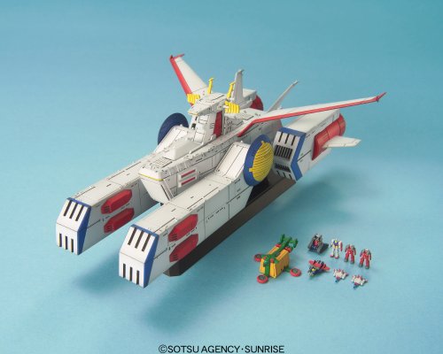 Bandai hobby ex-31 scv-70 white base, 1/1700, bandai ex…