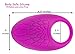 IntiMate Silicone Pleasure Ring - Vibrating Cock Ring - Waterproof USB Rechargeable Penis Ring Vibrator - Sex Toy for Couples - 1 Year Warranty -For Him and Her - Medical Grade Silicone (Purple)