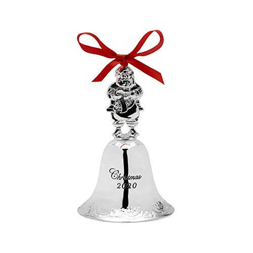 Wallace 2020 Grand Baroque Bell SilverPlated Christmas Holiday