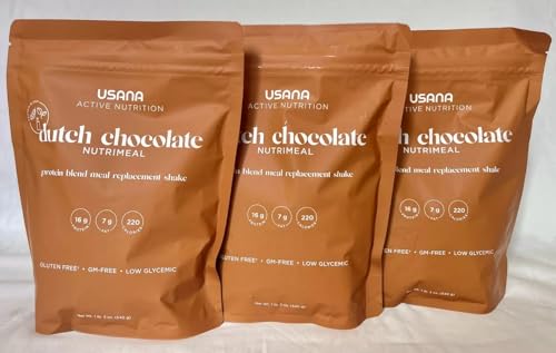 USANA MEAL REPLACEMENT SHAKE – DUTCH CHOCOLATE – 540 GRAMS – 9 SERVINGS