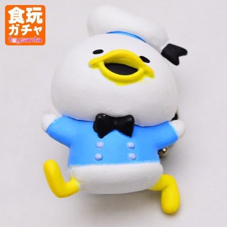 Takara Tomy Disney Character Kanahei Design Mascot Keychain Figure ~1.5" - Donald Duck