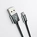 Micro USB Cable, [3-Pack] vodool 10ft / 3m Premium Nylon Braided High Speed USB 2.0 A Male to Micro B Fast Charging Cord for Samsung, LG, Motorola, Nexus, HTC, Android Devices and More. (Black)