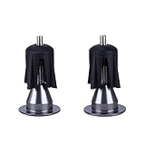 Bar End Plugs CYSKY Handlebar End Caps Handlebar Plugs Perfect for Most Bicycle Road Bike Mountain Bike BMX MTB Fixie (Aluminum, 2 Count,Titanium)