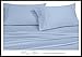 Royal Hotel Bedding 100% Natural Viscose Made from Bamboo Sheets, Soft Cooling Sheets, Breathable Hotel Sheet and Pillow Cases, 4 Piece Set - 15 Inch Deep Pocket - California King Size - Blue