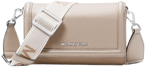 Michael Kors Jet Set Small Phone Crossbody Bag, Light Sand