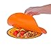 Billam Products 8-Piece Reusable Silicone Suction Lid Set, Sunset Orange
