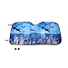 EFORCAR(R) Foldable Auto Front Rear Sun Shade Car Windshield Visor Cover 13060