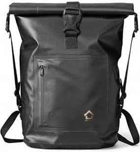 NICELY HOME Dry Bag – Rafting Boating Backpack – Kayak Waterproof Bag – Compression Daypack – Changeable Capacity 12-15 L Black Color