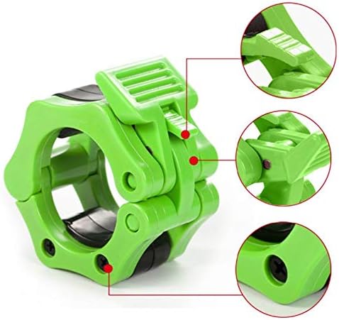 Robincure A Pair Lock Jaw Collars Olympic Barbells Muscle Clamp Bar Lockjaw