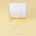 BENECREAT 500 Yards Sheer Ribbon 1/4 inch Sparkle Sheer White Organza Ribbon Craft Chiffon Trim for Wedding Party Favor, Mother's Day Gift Wrapping, Holiday Decoration