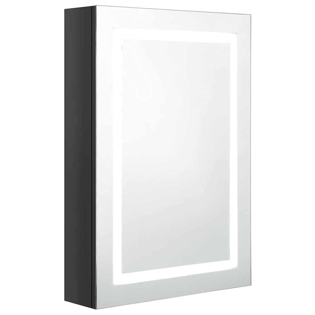 vidaXL-Armario-de-Bano-con-Espejo-y-LED-Aseo-Inodoro-Muebles-Mobiliario-Tocador-Botiquin-Almacenamiento-Estante vidaXL-Armario-de-Bano-con-Espejo-y-LED-Aseo-Inodoro-Muebles-Mobiliario-Tocador-Botiquin-Almacenamiento-Estante