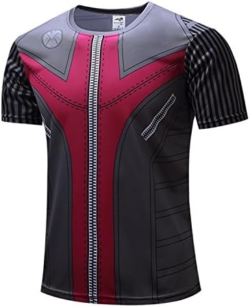 AmonKui Spiderman Ironman Captain America Winter Soldier Marvel T Shirt Avengers Costume Comics Superhero Mens Picture Color XXXL