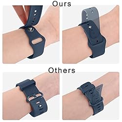 Vancle Silicone Bands Compatible with Fitbit Versa